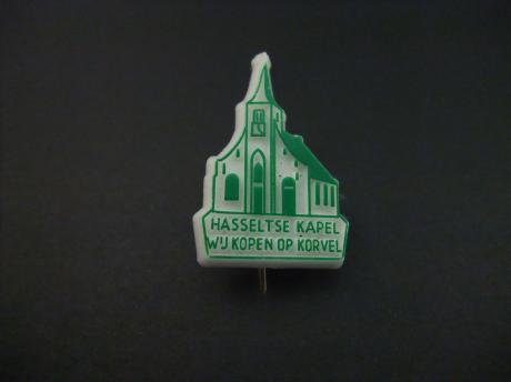 Ondernemersvereniging Korvel Vooruit - Tilburg, Hasseltse kapel ( Kapel Onze Lieve Vrouw Visitatie)oudste religieuze monument , groen